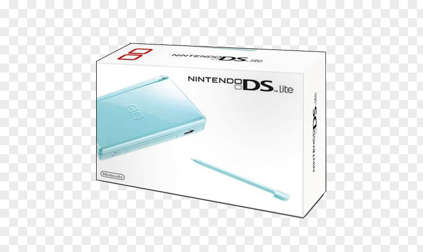 Blue Box Wii Nintendo DS Lite Video Game Consoles PNG