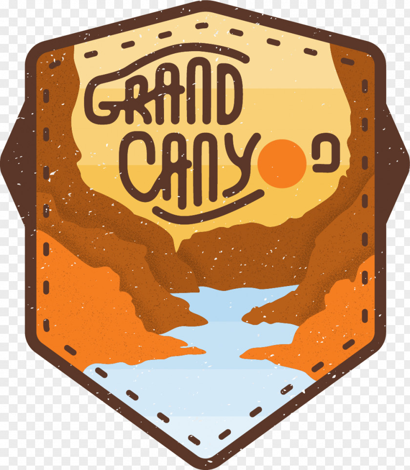 Canyon Badge Clip Art Grand Logo Vector Graphics PNG