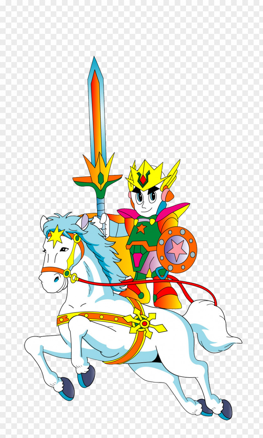 Cartoon Knight Sword Prince Charming Snow White PNG