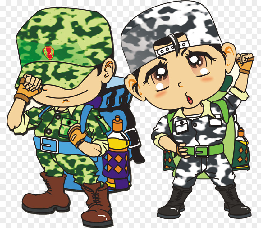 Child Military Personnel Cartoon Comics PNG