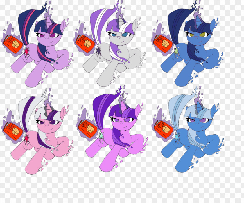 Colored Mane Twilight Sparkle Rainbow Dash Pony Color Scheme PNG