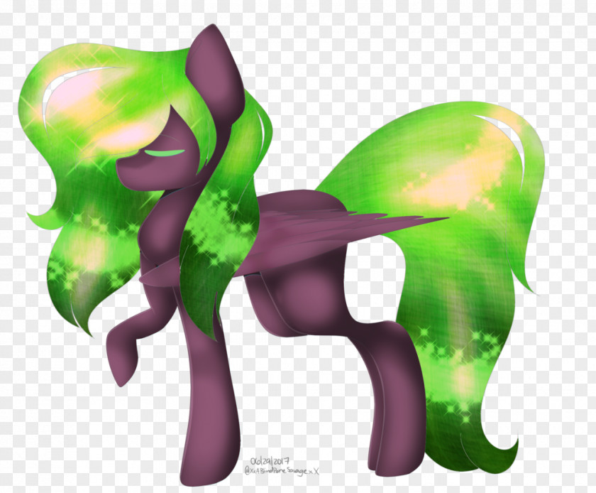 Field Clover Horse Illustration Cartoon Woolly Mammoth Legendary Creature PNG