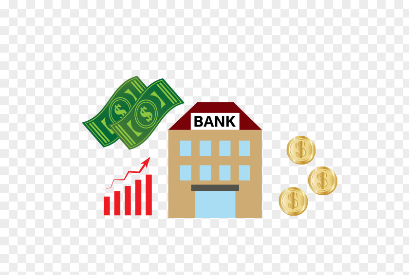 Flat Bank Download Gratis Finance PNG