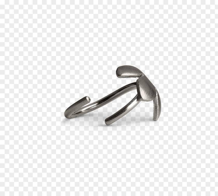 Silver Body Jewellery Cufflink PNG