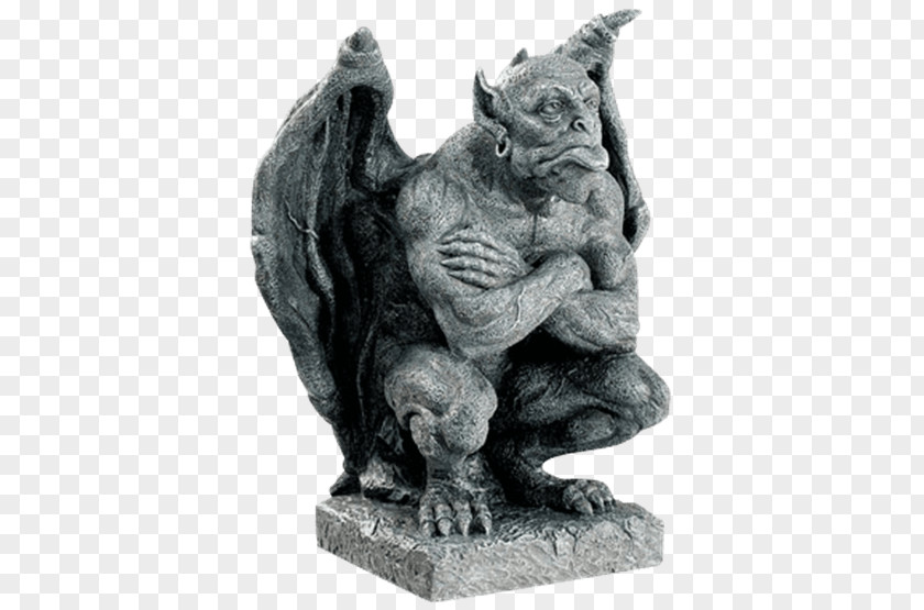 Stone Sculpture Gargoyle Statue Gothic Architecture PNG