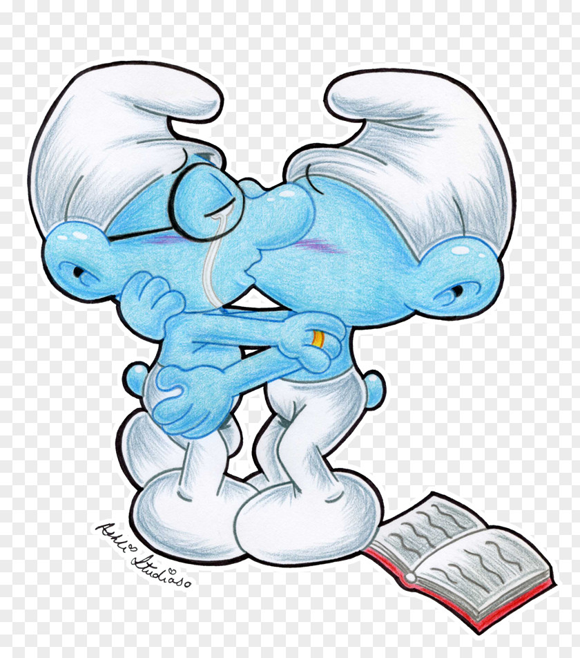 Youtube Smurfette Brainy Smurf Clumsy Vanity Papa PNG