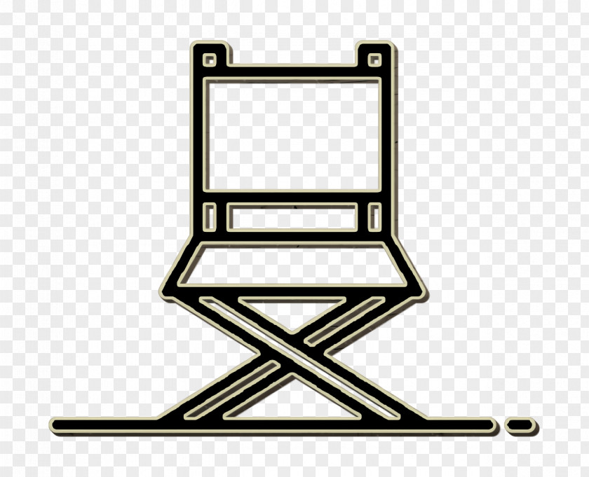 Director Chair Icon Movie  Film PNG