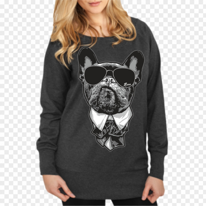 FRENCH BULLDOG T-shirt French Bulldog Hoodie Sweater Clothing PNG