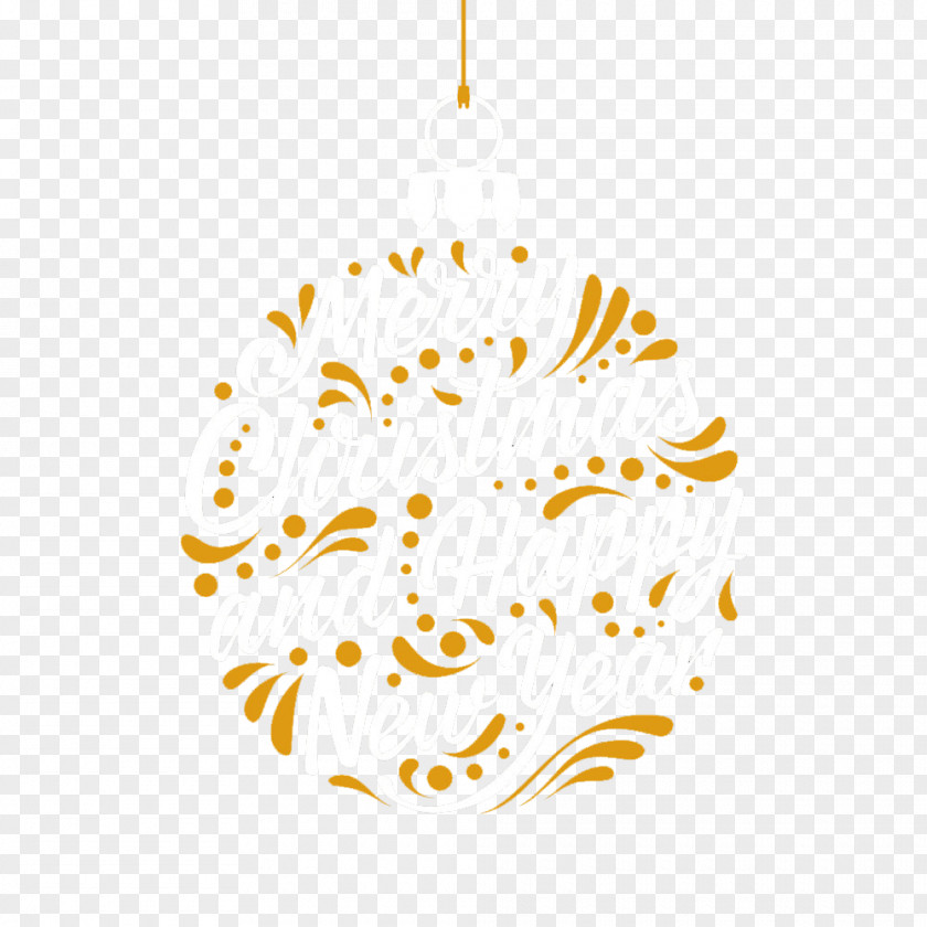 Golden Christmas Ball HD Free Flower Buckle Material Ornament Poinsettia PNG