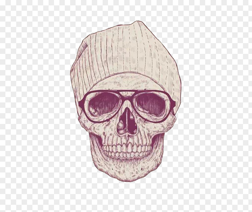 Handsome Hat Skull Graffiti Tattoo Calavera Art PNG
