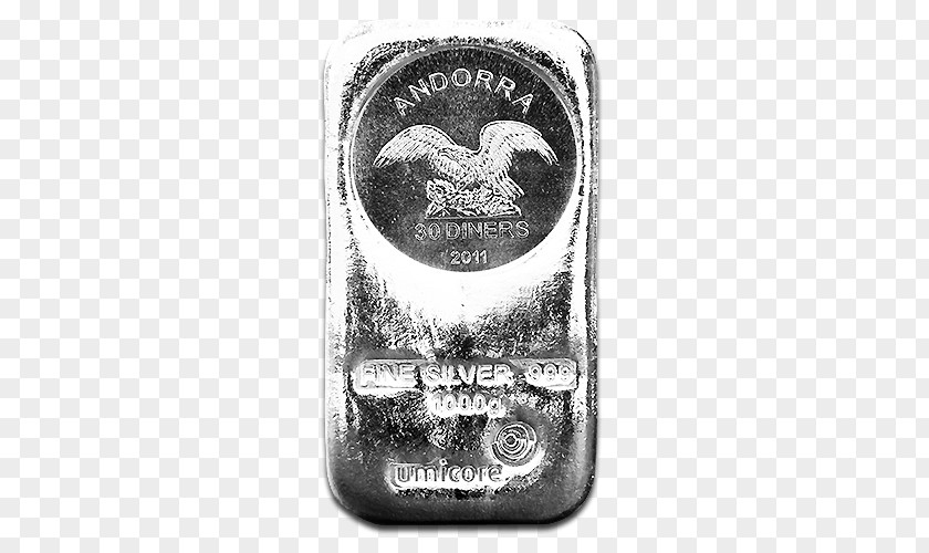 Silver Ingot Coin Münzbarren Bullion PNG