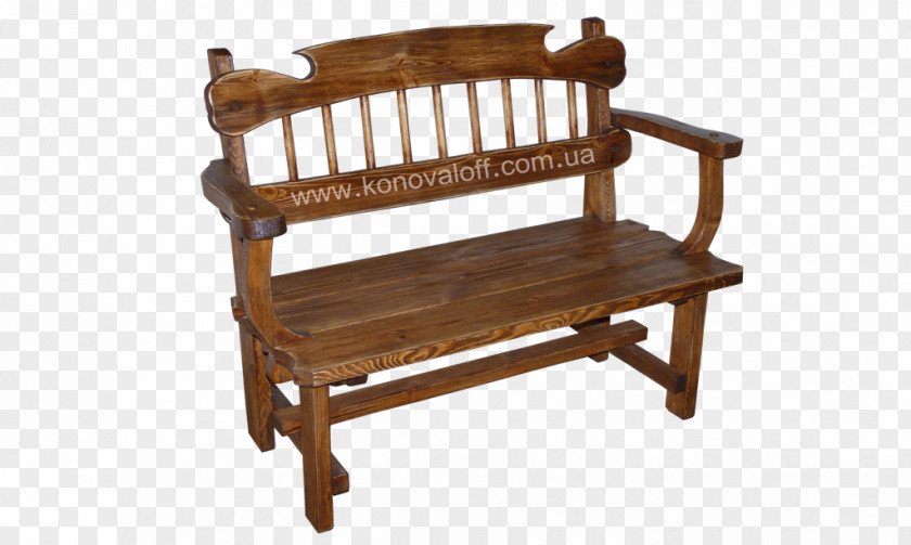 Chair Bench Furniture Wood PNG