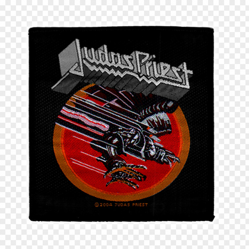 Judas Priest Screaming For Vengeance Heavy Metal Embroidered Patch Album Cover PNG