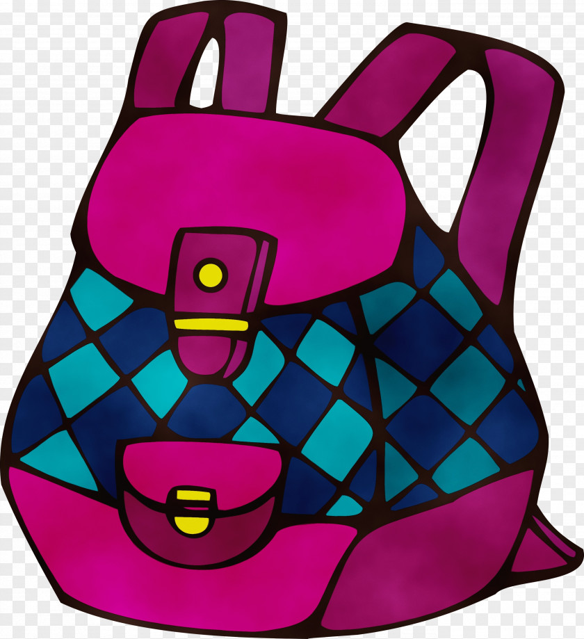 Pink Magenta Bag PNG