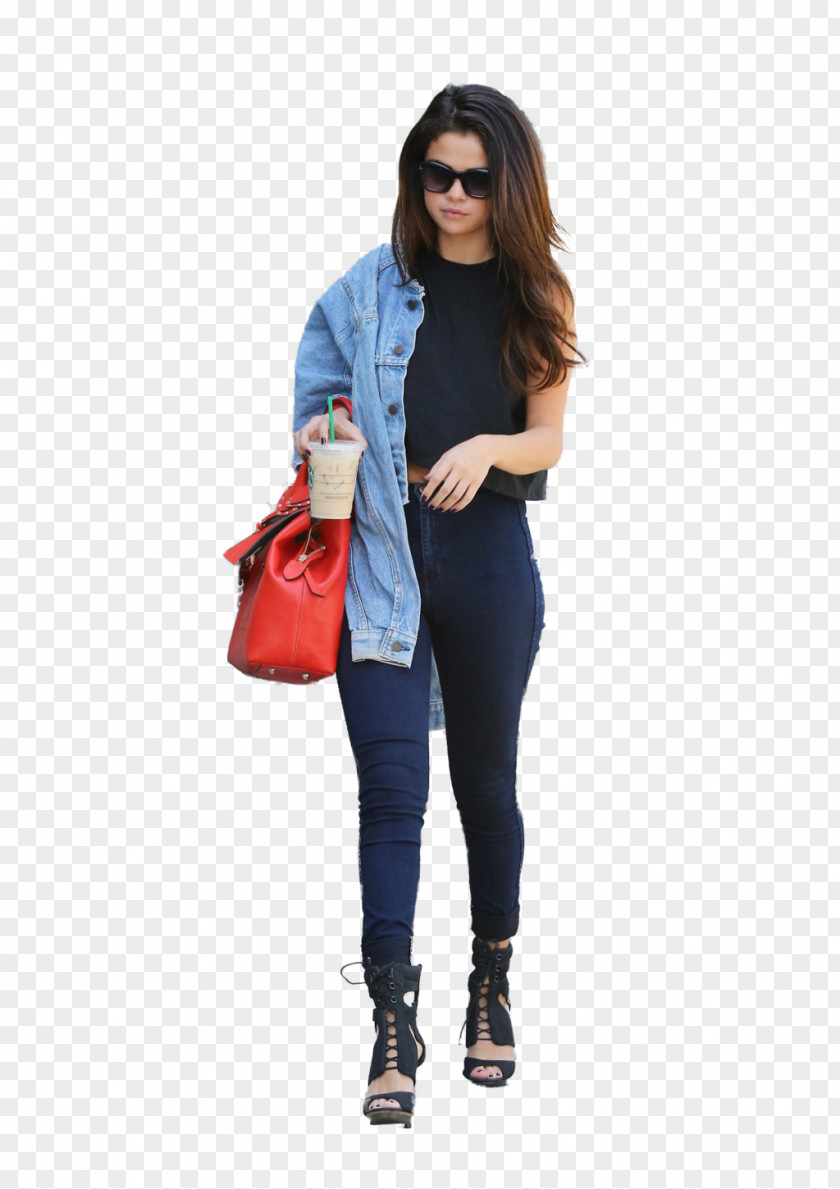 Selena Gomez Clothing Jeans Pants Fashion Leggings PNG
