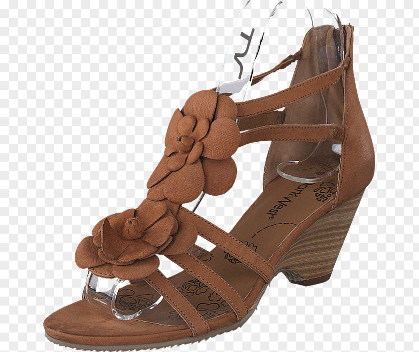 Goat Leather Shoe Absatz Brown PNG