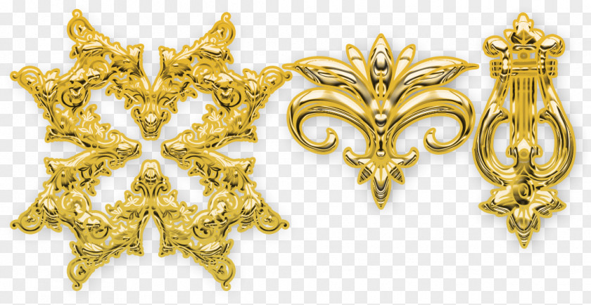 Jewellery Gold Brass Pattern PNG