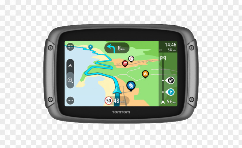 Motorcycle GPS Navigation Systems TomTom Rider 450 PNG