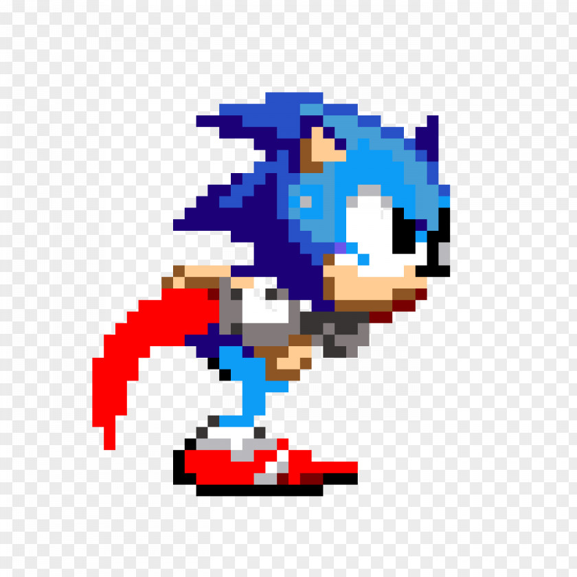 Sonic Pixel Art The Hedgehog Mania Video Games Adventure Sprite PNG
