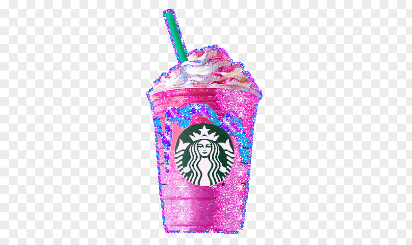 Starbucks Unicorn Frappuccino Iced Coffee Espresso PNG