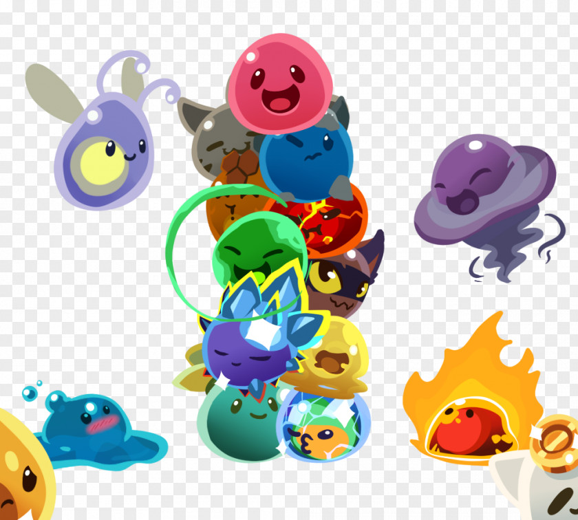 Water Beads Slime Rancher Art Video Game PlayStation 4 PNG