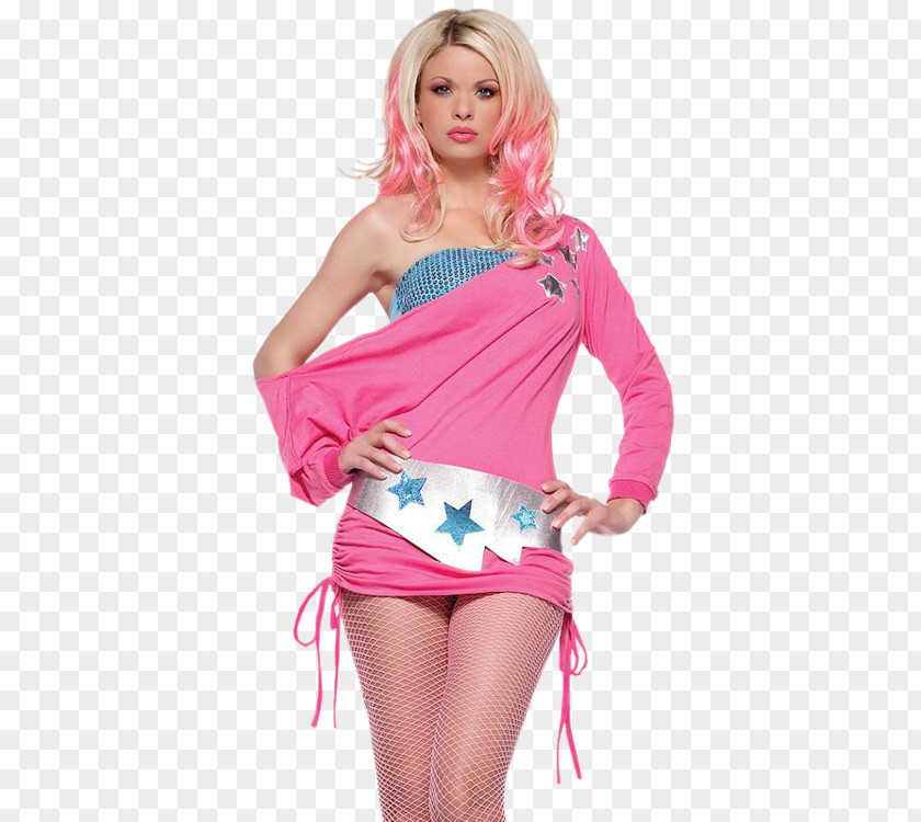Barbie Jem And The Holograms Stormer Costume PNG