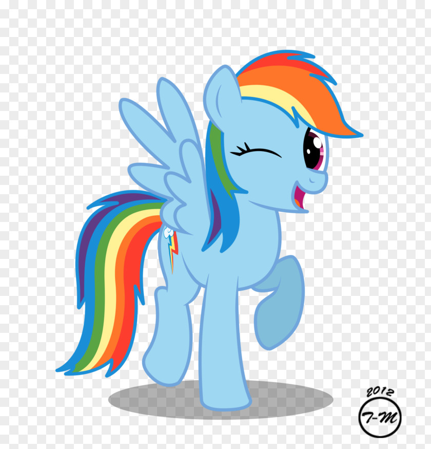 Blue Check Mark Pony Rainbow Dash Pinkie Pie Rarity Clip Art PNG