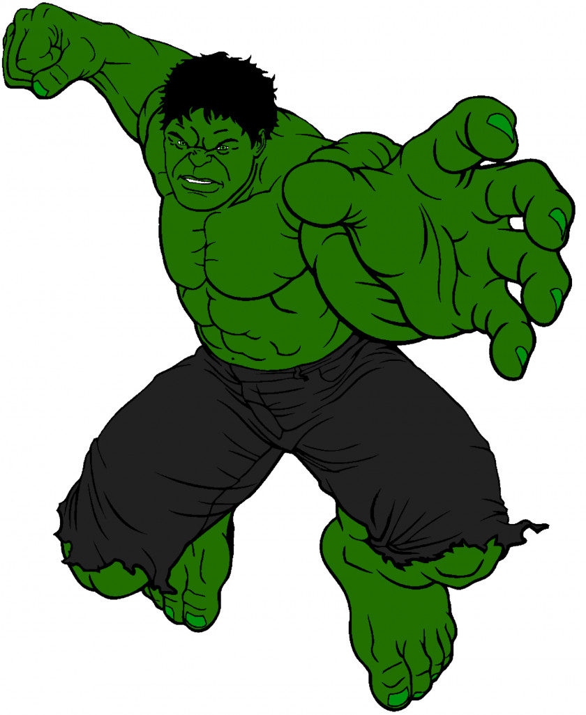 Hulk Superhero Cartoon Marvel Comics Drawing PNG