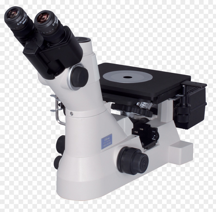 Light Inverted Microscope Stereo Metallography PNG
