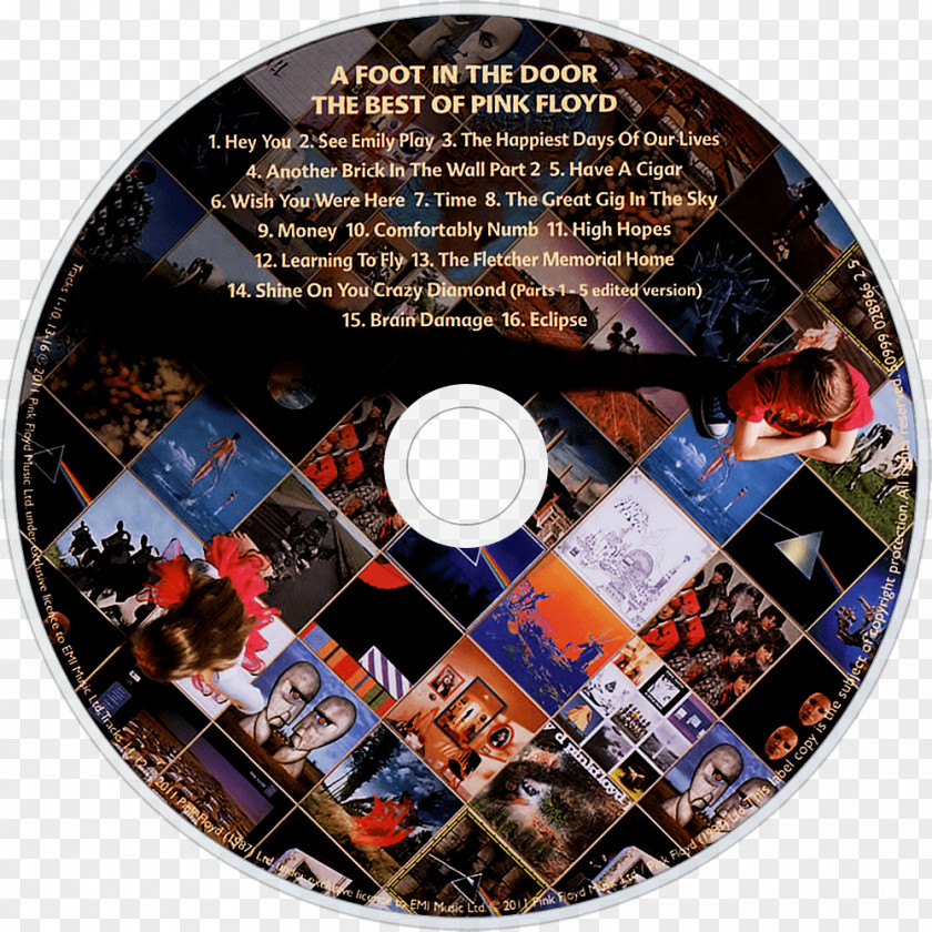 Pink Floyd The Best Of Floyd: A Foot In Door Echoes: Album Psychedelic Rock PNG