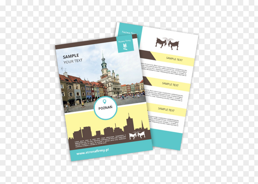 Romb Poland 中欧の街角から: ポーランド三都市・ウイーン旅行記 Vienna Flyer Brochure PNG