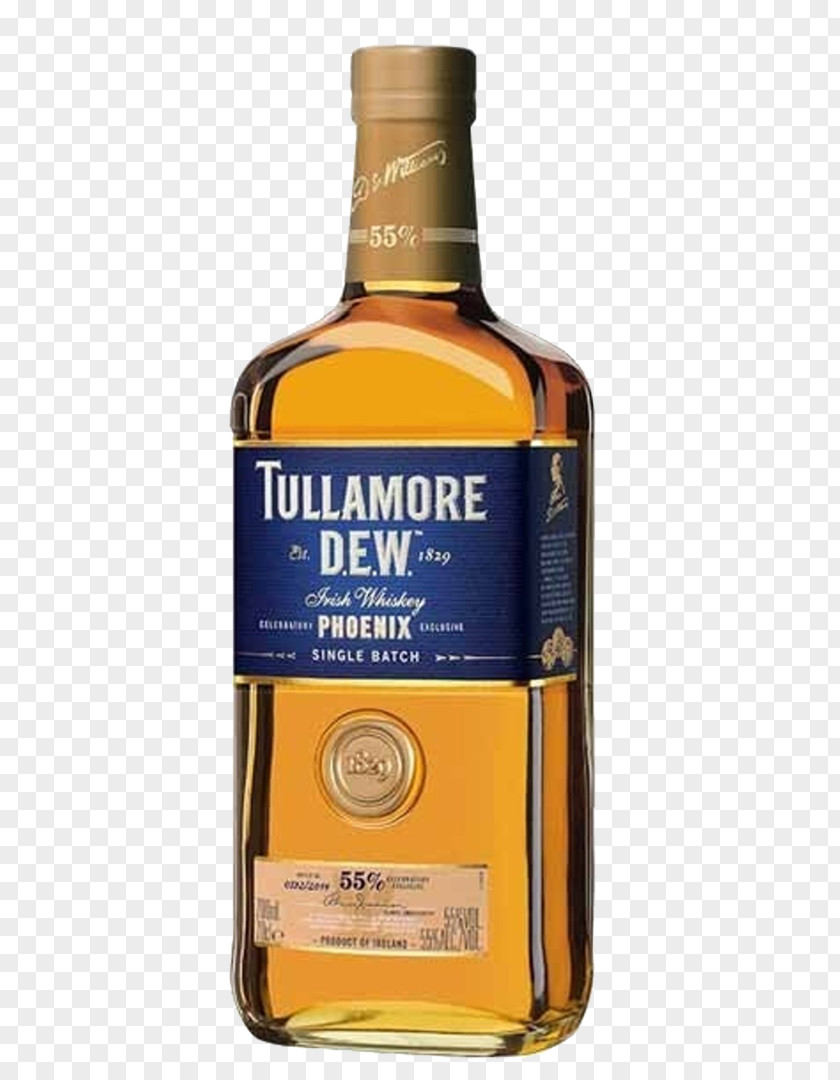 Tullamore Dew Irish Whiskey Blended PNG