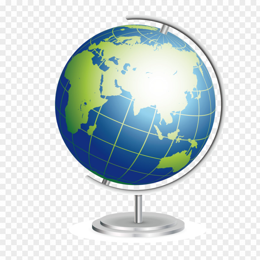 Vector Globe Euclidean PNG