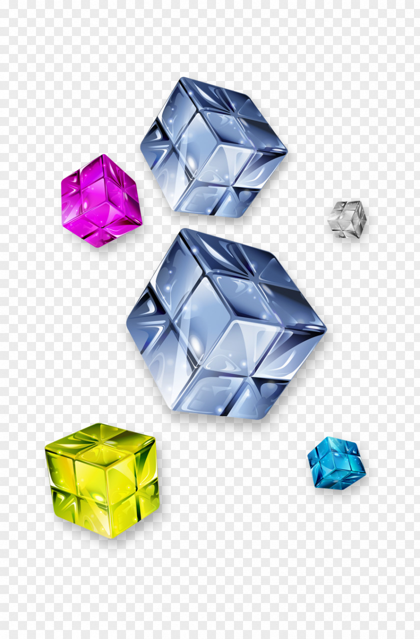 Diamond Cube Rubiks Jigsaw Puzzle PNG
