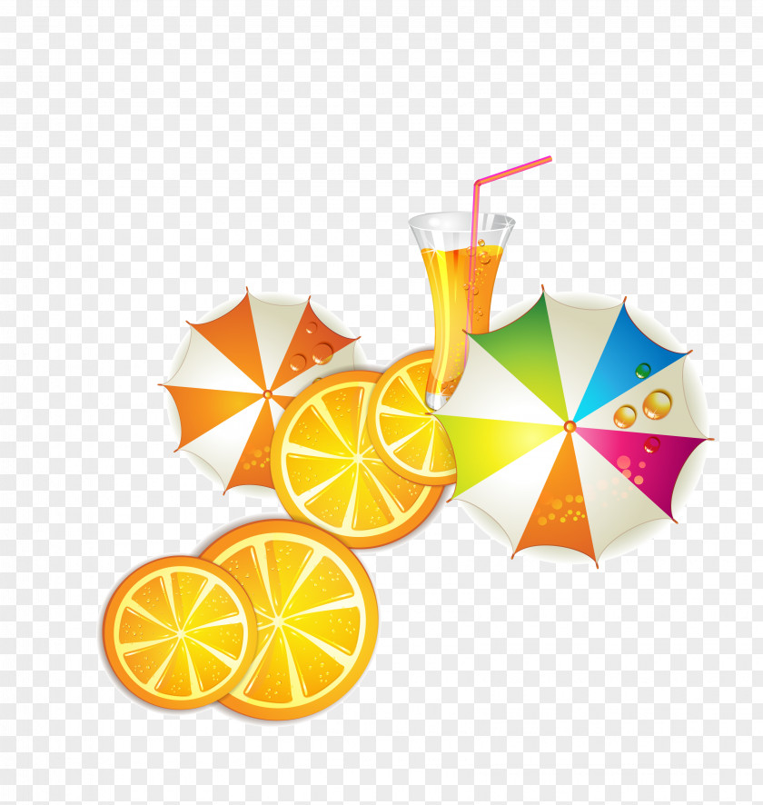 Orange Umbrella Gear Responsive Web Design Banner Summer Clip Art PNG