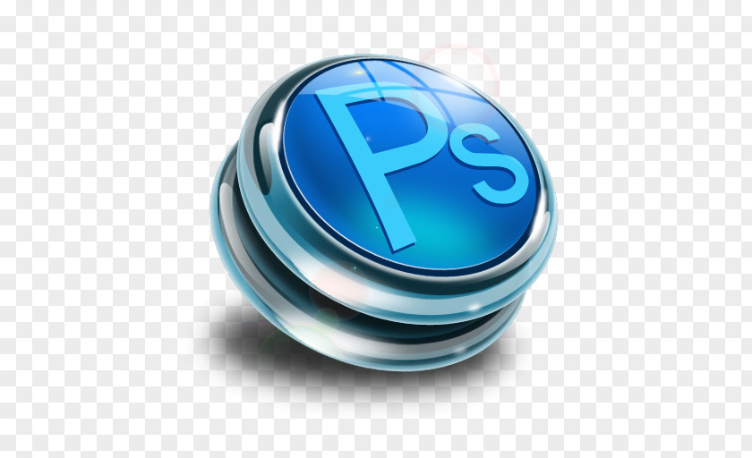 PS Brand Trademark Electric Blue PNG