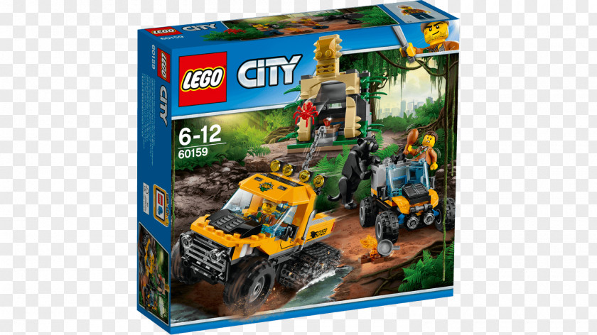 Toy LEGO 60159 City Jungle Halftrack Mission Lego Hamleys PNG