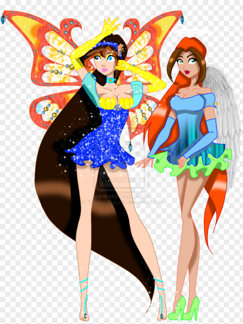 Fairy Bloom Costume Clip Art PNG