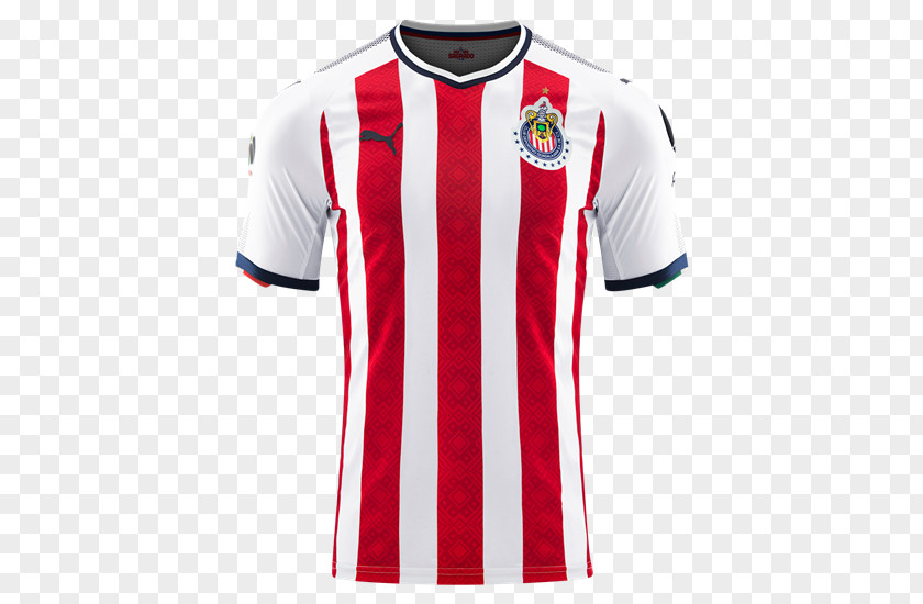 Football C.D. Guadalajara 2018 World Cup Liga MX Jersey Puma PNG