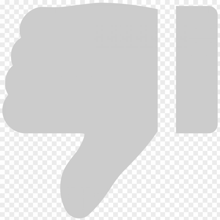 Line Thumb White PNG