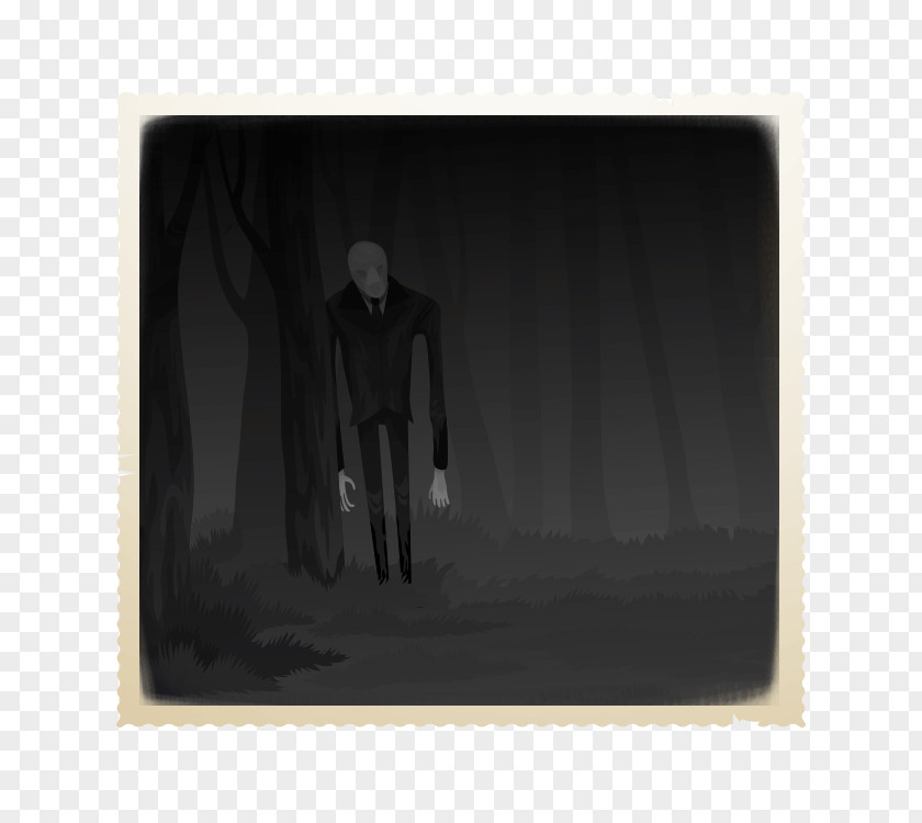 Slender Creepypasta Minigame Protagonist Character PNG