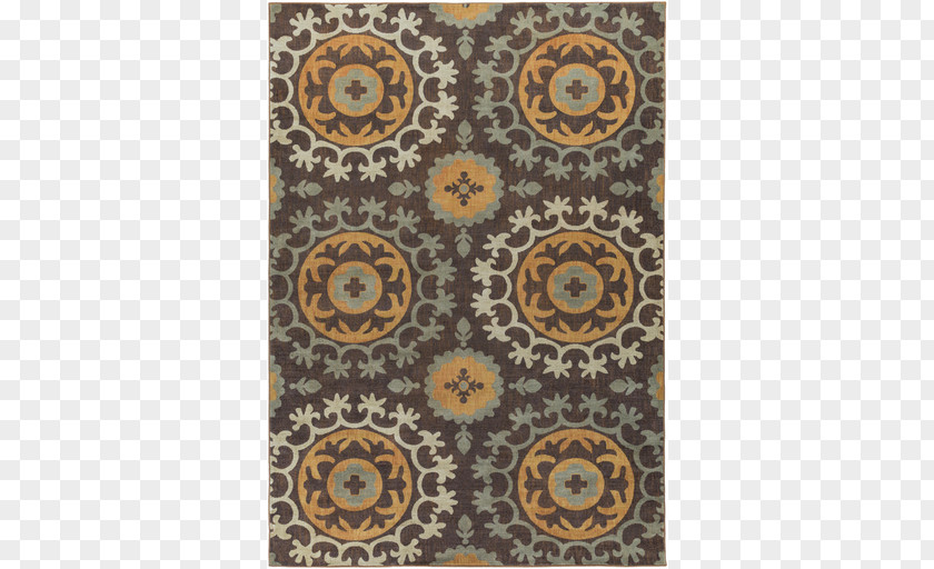 Carpet Textile Arabesque Symmetry ModernRugs.com PNG