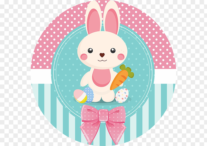 Easter Bunny Christmas Label Rabbit PNG