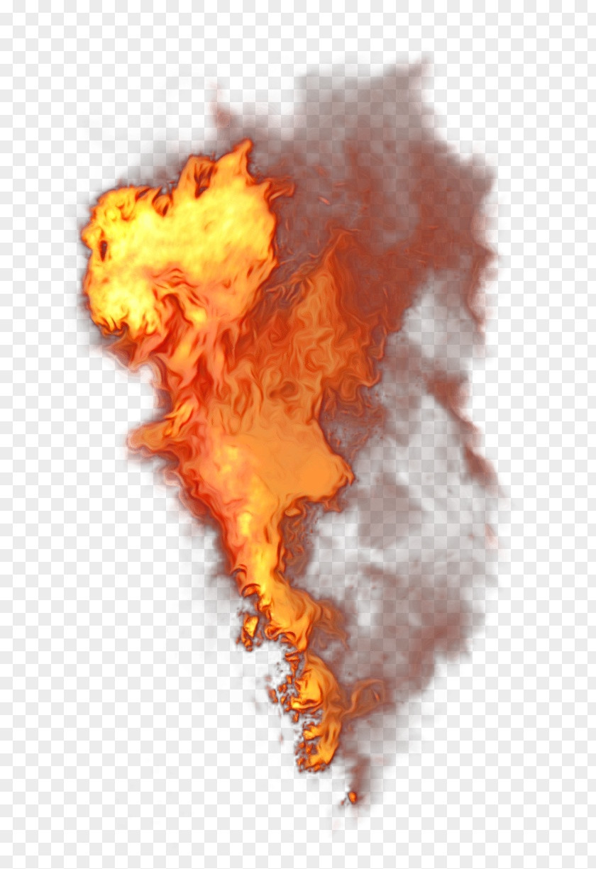Gas Flare Heat Color Smoke PNG