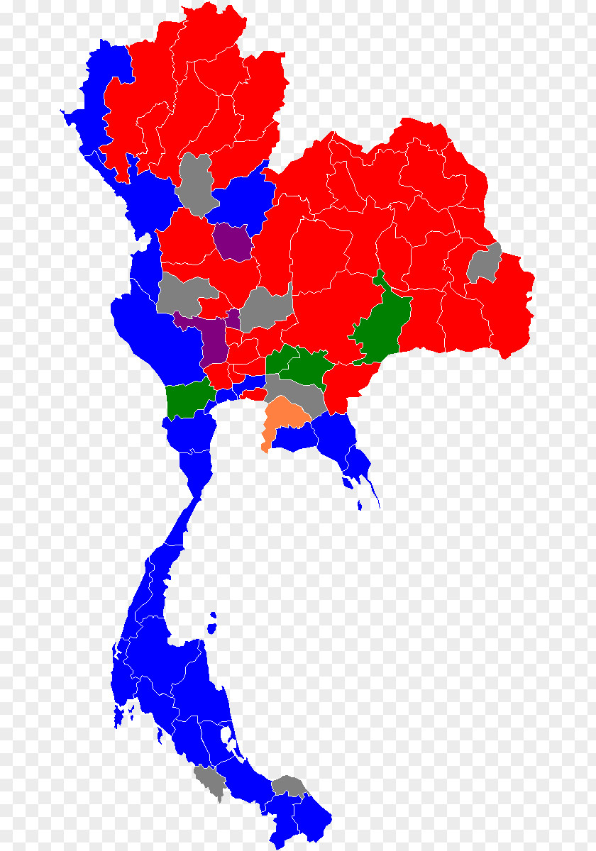 Vote Thailand Vector Map World PNG