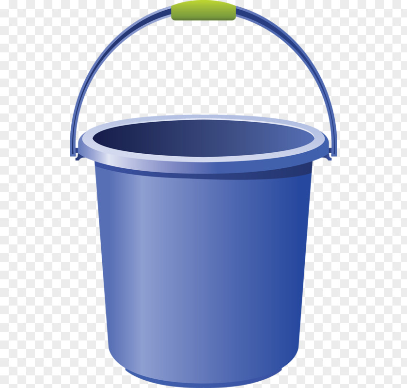Blue Bucket PNG