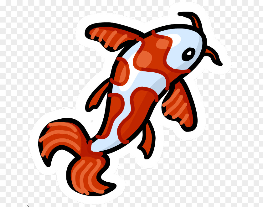 Fish Koi Pond Shubunkin Club Penguin PNG