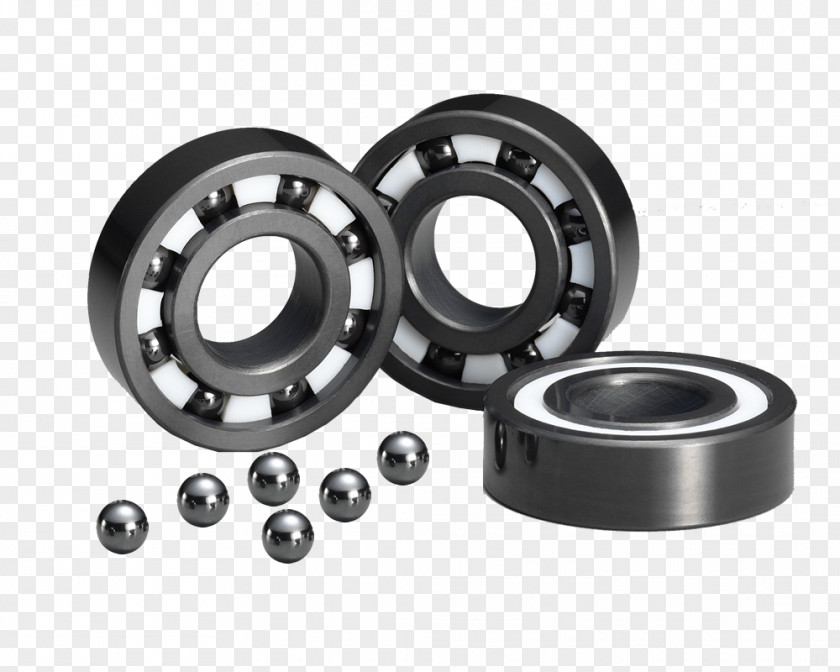 Flat Ball Bearings Ceramic Materials Silicon Carbide Bearing PNG