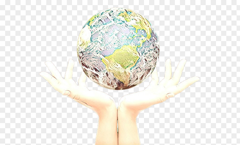 Globe Hand World Earth PNG