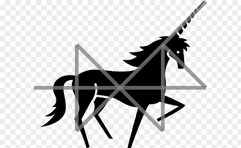Mustang Halter Unicorn Clip Art PNG